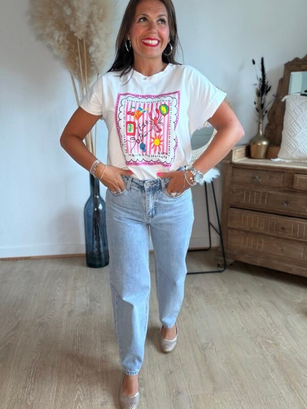 T shirt imprimé - Modèle Italiana