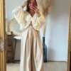 Pantalon large beige - Modèle Abby