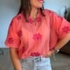 img_1113-2 Blouse corail - modèle Louisa