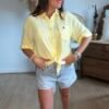 Chemise fluide jaune - Modèle Sunshine