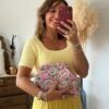 Sac pochette imprimé foulard - Modèle Nicky