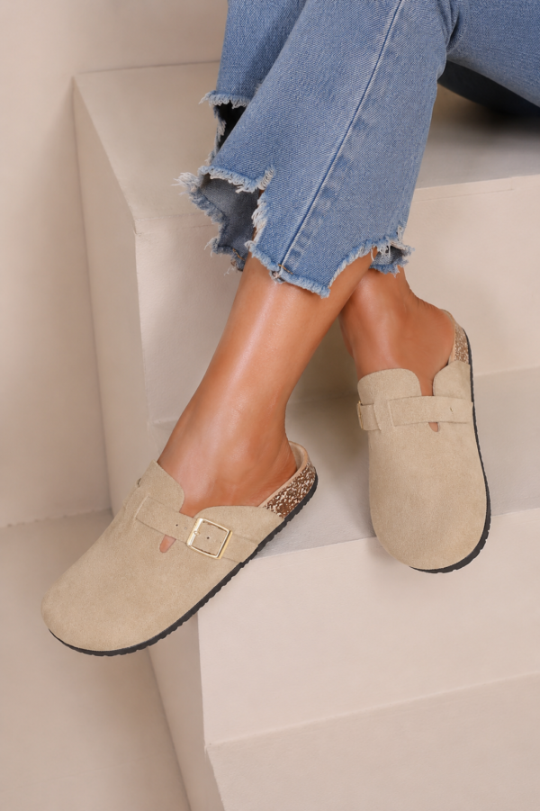 Mules bronze  - Modèle Romy