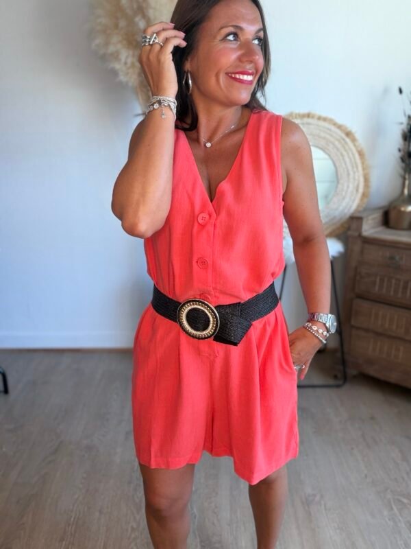 Combi-short corail  - Modèle Shawn