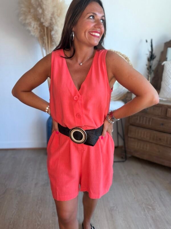 Combi-short corail  - Modèle Shawn