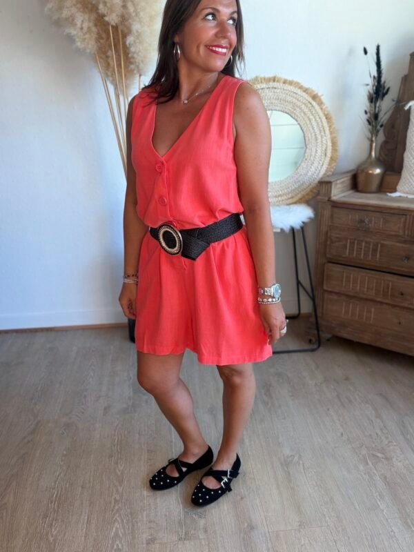 Combi-short corail  - Modèle Shawn