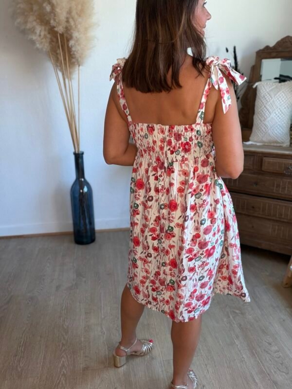 Robe coquelicot  - Modèle Dolce Vita