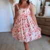 Robe coquelicot  - Modèle Dolce Vita