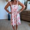 Robe coquelicot  - Modèle Dolce Vita