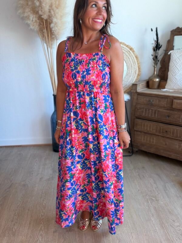 Robe fleurie smockee - Modèle April