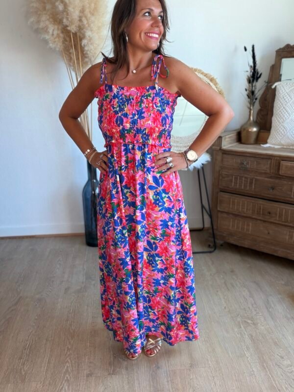 Robe fleurie smockee - Modèle April