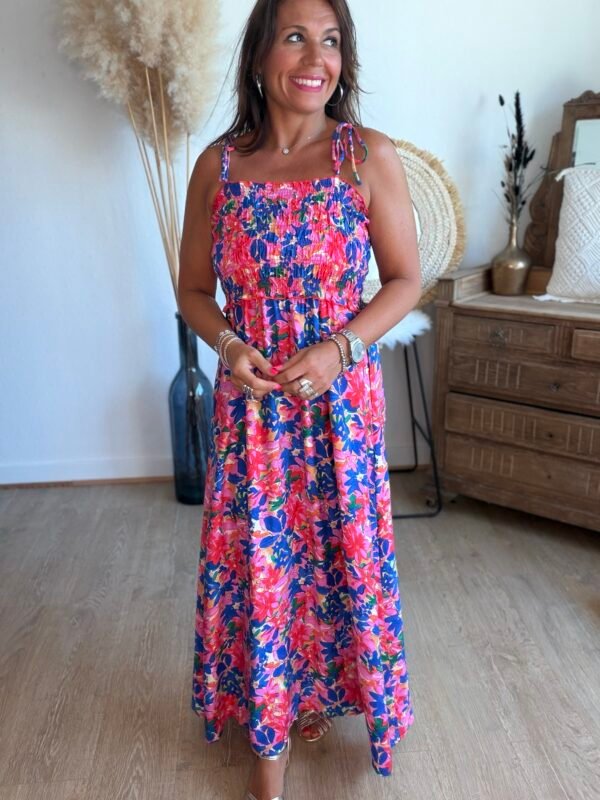 Robe fleurie smockee - Modèle April