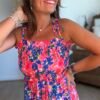Robe fleurie smockee - Modèle April
