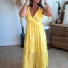 Robe jaune  - Modèle Melissa