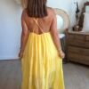 Robe jaune  - Modèle Melissa