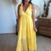 Robe jaune  - Modèle Melissa