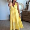 Robe jaune  - Modèle Melissa