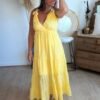 Robe jaune  - Modèle Melissa