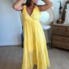 Robe jaune  - Modèle Melissa
