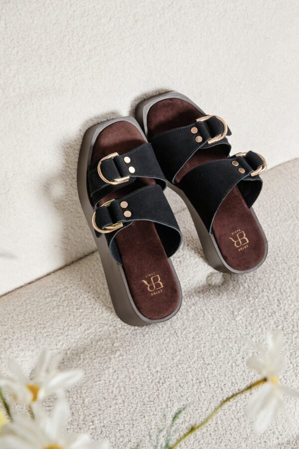 ms_1779645504478 Mules noires - Modèle Lena