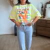 t shirt fluo homard T shirt imprimé homard - Modèle Omar