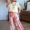 Pantalon imprimé - Modèle Agathe