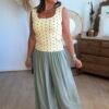 Pantalon fluide kaki - Modèle Lisa