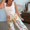 Pantalon imprimé fruits - Modèle Mina