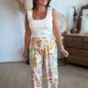 Pantalon imprimé fruits - Modèle Mina
