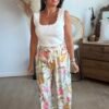 Pantalon imprimé fruits - Modèle Mina