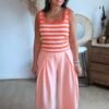 Pantalon corail - Modèle Sophia