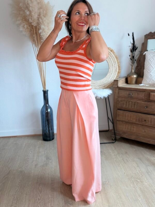 Pantalon corail - Modèle Sophia