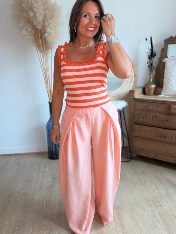 Pantalon corail - Modèle Sophia