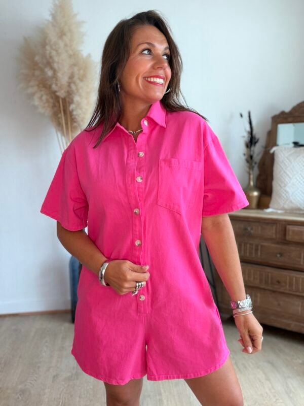 Combi short Fushia - Modèle Jazz