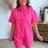 Combi short Fushia - Modèle Jazz