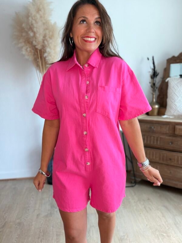 Combi short Fushia - Modèle Jazz