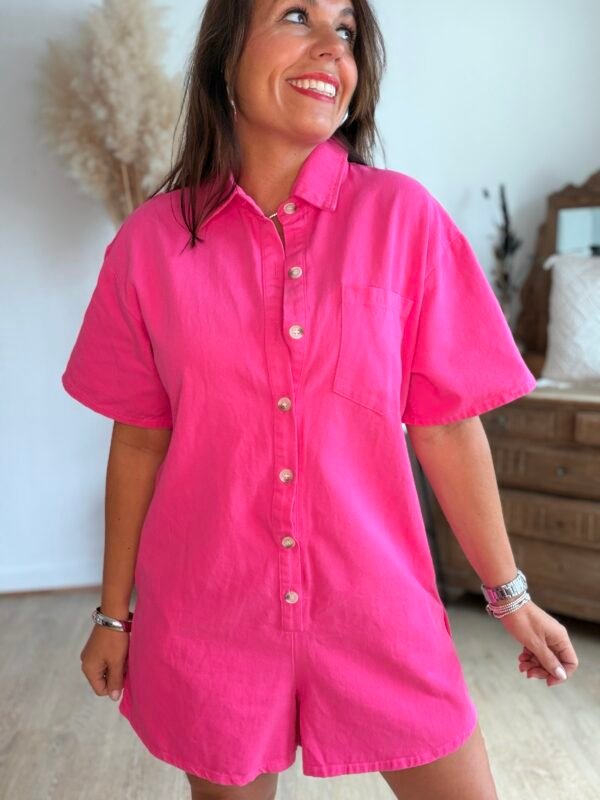 Combi short Fushia - Modèle Jazz