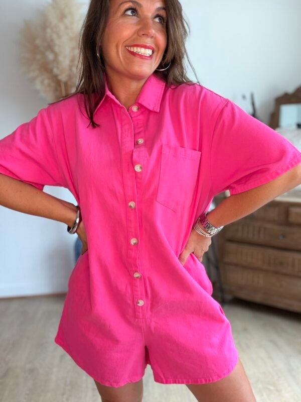 Combi short Fushia - Modèle Jazz
