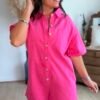 Combi short Fushia - Modèle Jazz