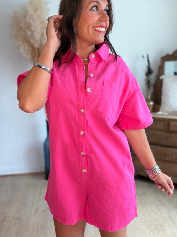 Combi short Fushia - Modèle Jazz