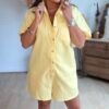 Combi short jaune - Modèle Jazz