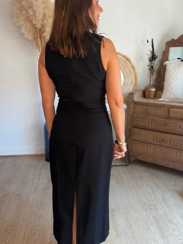 Robe longue noire  - Modèle Malone