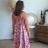 Robe longue fleurie - Modèle Lény