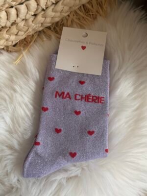Chaussettes à paillettes - Modèle Ma Chérie