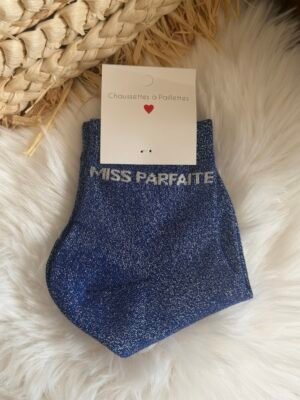 Chaussettes à paillettes - Modèle Miss Parfaite