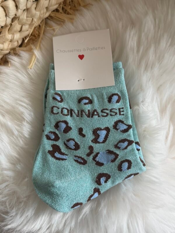 Chaussettes à paillettes - Modèle Connasse