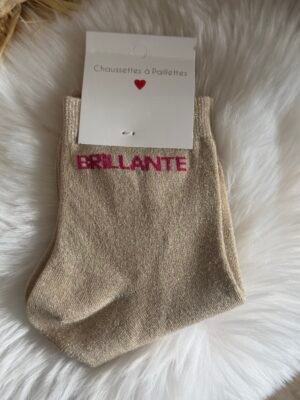Chaussettes à paillettes - Modèle Brillante
