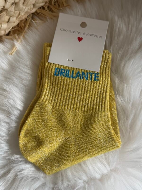Chaussettes à paillettes - Modèle Brillante