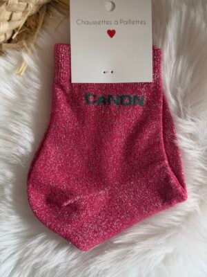 Chaussettes à paillettes - Modèle Canon