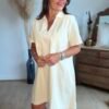 Robe beige  - Modèle Fiona