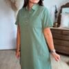 Robe verte  - Modèle Carry